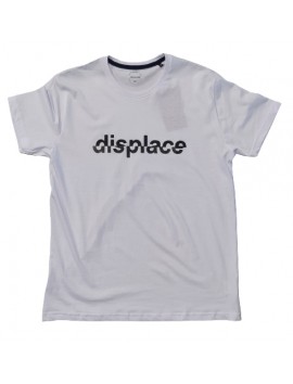 Ανδρικό T-Shirt Λευκό με σταμπα Displace